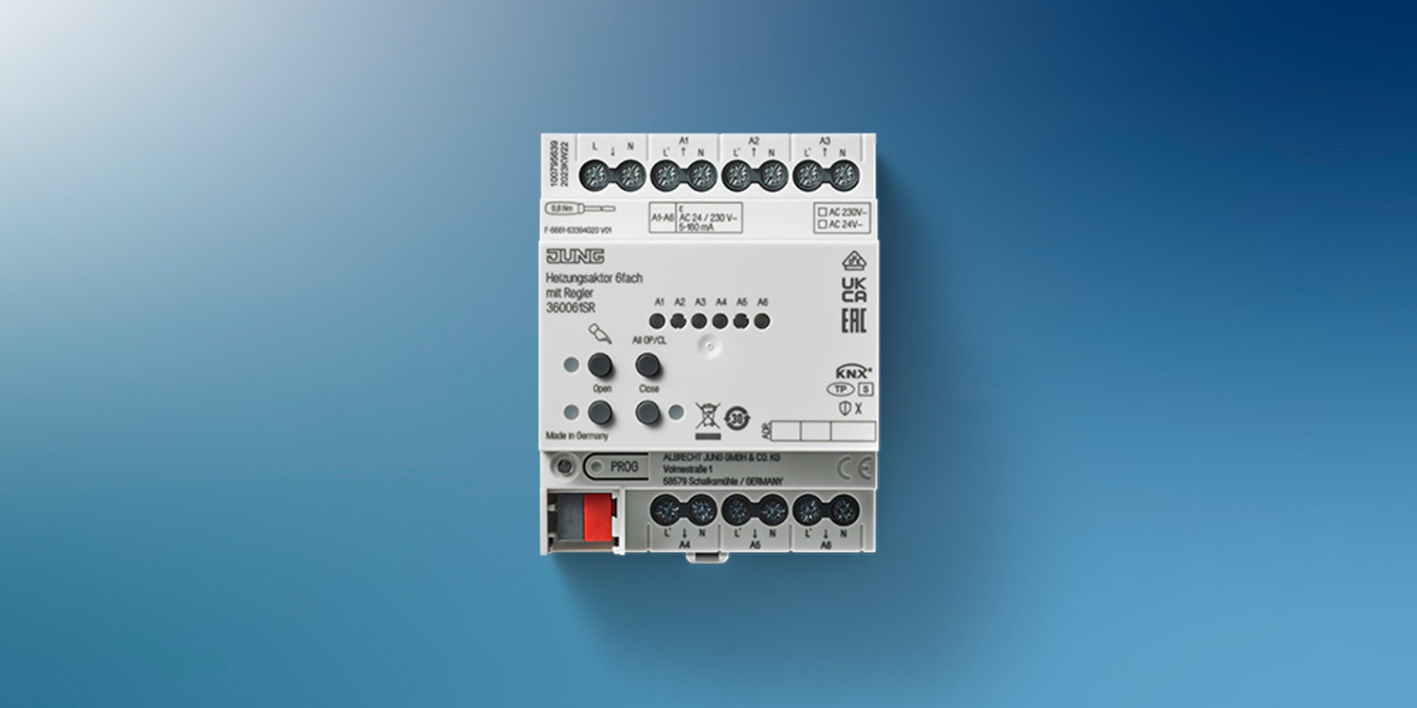 KNX Heizungsaktor 6-fach bei Elektro Voigt GmbH in Großbreitenbach OT Altenfeld