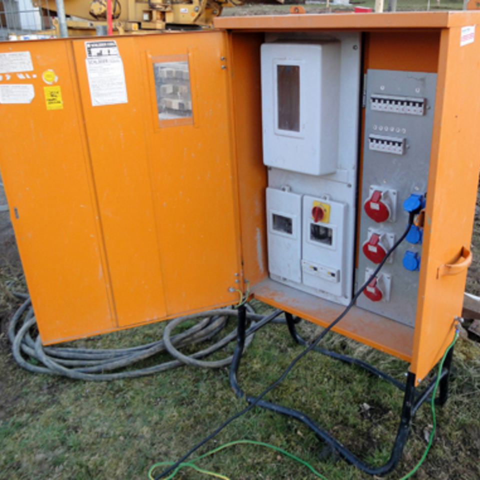 Baustrom bei Elektro Voigt GmbH in Großbreitenbach OT Altenfeld