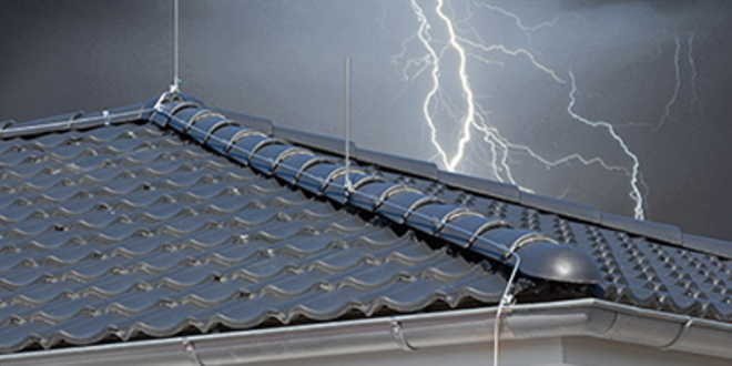 Äußerer Blitzschutz bei Elektro Voigt GmbH in Großbreitenbach OT Altenfeld