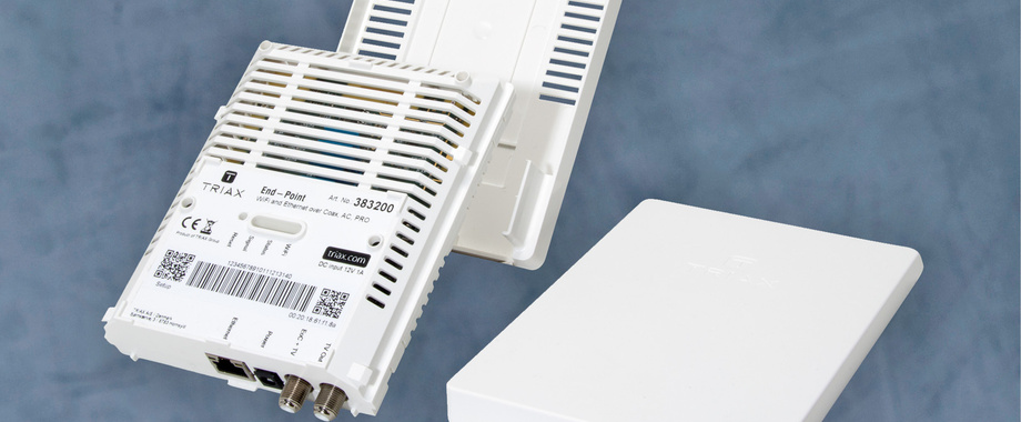Ethernet over Coax bei Elektro Voigt GmbH in Großbreitenbach OT Altenfeld